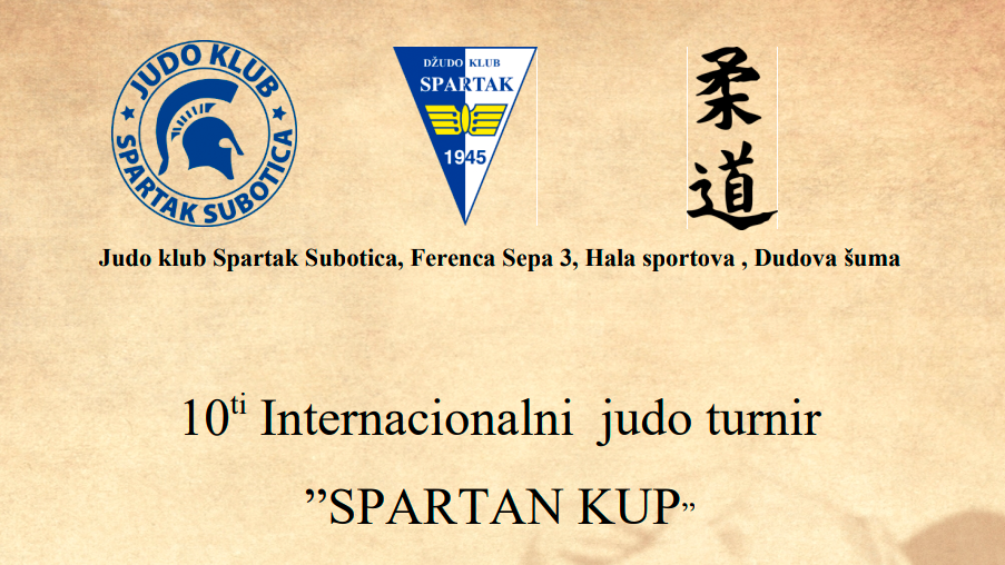 Džudo turnir Spartan kup 2022
